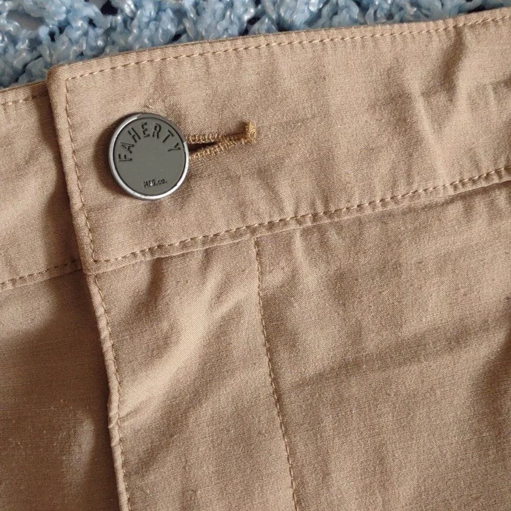 Faherty Tan Shorts Mens Size 40